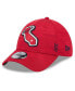 ფოტო #1 პროდუქტის Men's Red Los Angeles Angels 2024 Clubhouse 39THIRTY Flex Fit Hat