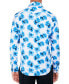 Фото #2 товара Men's Regular-Fit Non-Iron Performance Stretch Floral-Print Button-Down Shirt