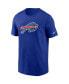 Фото #3 товара Men's Royal Buffalo Bills Primary Logo T-shirt