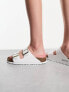 Фото #3 товара Birkenstock Arizona Birko-Flor sandals in patent white