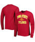 ფოტო #4 პროდუქტის Men's Cardinal Iowa State Cyclones High Motor Long Sleeve T-shirt