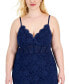 Фото #3 товара Trendy Plus Size Lace Bodycon Gown