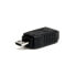 StarTech.com Micro USB to Mini USB 2.0 Adapter M/F - Micro-USB B - Mini-USB B - Black