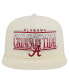 Фото #4 товара Men's Cream Alabama Crimson Tide Throwback Golfer Corduroy Snapback Hat