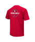 Фото #2 товара Men's Scarlet Nebraska Huskers OHT Military-Inspired Appreciation T-shirt