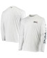 Фото #1 товара Men's White New York Yankees Americana Terminal Tackle Omni-Shade Raglan Long Sleeve T-shirt