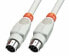 Фото #1 товара Lindy 8 Pin Mini DIN Cable 2 m - 2 m - Male/Male - Grey