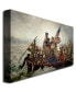 Фото #3 товара Emanuel Leutze 'Washington Crossing Delaware River in 1776' Canvas Art - 32" x 18"