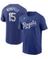 Фото #1 товара Men's Royal Kansas City Royals Name Number T-shirt