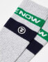 Фото #4 товара Aape By A Bathing Aape ankle socks in off white