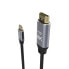 Фото #1 товара INCA ITCH-20 - 2 m - USB Type-C - HDMI - Male - Male - Straight