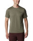 Фото #1 товара Men's Hike Moisture-Wicking Crew Neck T-shirt