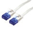 ROTRONIC-SECOMP 21992065 - Patchkabel Cat.6a UTP extra-flach weiss 5 m - Cable - Network