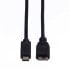 Фото #5 товара ROLINE USB 3.1 Cable - C-Micro B - M/M 0.5 m - 0.5 m - USB C - Micro-USB B - USB 3.2 Gen 1 (3.1 Gen 1) - 5000 Mbit/s - Black