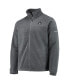 Фото #3 товара Men's Brooklyn Nets Heathered Charcoal Flanker Full-Zip Jacket