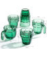 Cactus Stackable Drinking Glasses, Set of 6