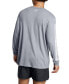 Men's Sportstyle Boxed Logo Graphic Long-Sleeve Shirt