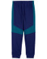 Фото #8 товара Kid Colorblock Active Mesh Pants - Navy 12