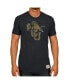 Фото #1 товара Men's Black Colorado Buffaloes Vintage-Like Tri-Blend Logo T-shirt