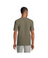 ფოტო #2 პროდუქტის Men's Tall Waffle Short Sleeve Pajama Henley T-Shirt