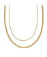 Women's Merete Gold-Tone Stainless Steel Multi Strand Necklace