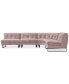 Фото #2 товара Kathya 157" 4-Pc. Fabric Modular Sectional, Created for Macy's