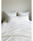 Фото #2 товара Body Pillow 20x54 Down Alternative White Cotton Waffle Weave
