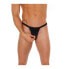 Фото #1 товара String with Zipper Black One Size