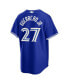 ფოტო #2 პროდუქტის Men's Vladimir Guerrero Jr. Royal Toronto Blue Jays Big Tall Alternate Replica Player Jersey