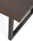 Фото #4 товара Steve Silver Jennings 48" Solid Wood Live Edge Cocktail Table