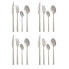 Cutlery Set Matt Silver Stainless steel (6 Units)
