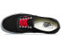 Кеды Vans Authentic Low BlackRed Unisex