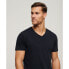 SUPERDRY Slub short sleeve v neck T-shirt