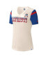 ფოტო #3 პროდუქტის Women's White New England Patriots Kick Start V-Neck T-shirt