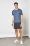 Фото #4 товара Футболка мужская Nike Rise 365 Run Division с коротким рукавом, с рефлективными элементами, синяя