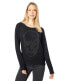 Фото #2 товара Chaser 291406 Sustainable Bliss Knit Long Sleeve Raglan Pullover True Black LG