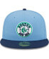 Фото #2 товара Men's Light Blue, Navy Boston Red Sox Green Undervisor 59FIFTY Fitted Hat