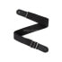 Фото #1 товара Fame CTW002BK Luxury Cotton Bass/Guitar Strap (Smooth Black)