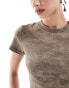 Фото #2 товара Urban Revivo stone wash baby t-shirt in grey