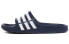 Фото #2 товара Спортивные шлепанцы Adidas Duramo Slide, мужские, цвет - морской пределный