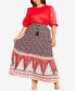 Plus Size Eternal Maxi Skirt