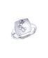 Фото #1 товара Кольцо LuvMyJewelry Aquarius Amethyst Diamond