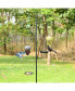 Фото #3 товара Metal Acorn Wild Bird Feeder Outdoor Hanging Food Dispenser for Garden Yard