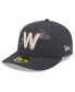 ფოტო #4 პროდუქტის Men's Graphite Washington Nationals City Connect Low Profile 59FIFTY Fitted Hat