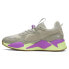 Фото #5 товара Puma Ron Funches X RsX Lace Up Mens Beige Sneakers Casual Shoes 38916001