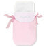 BIMBIDREAMS Dots sac for moses basket W/Pink - фото #2