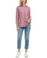 ფოტო #4 პროდუქტის Women's Pointillism Button-Front Shirt