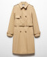 ფოტო #10 პროდუქტის Women's Belted Classic Trench Coat