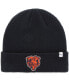 Фото #1 товара Men's Navy Chicago Bears Legacy Cuffed Knit Hat