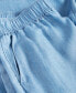 Women's High-Rise Chambray Wide-Leg Pants, Created for Macy's